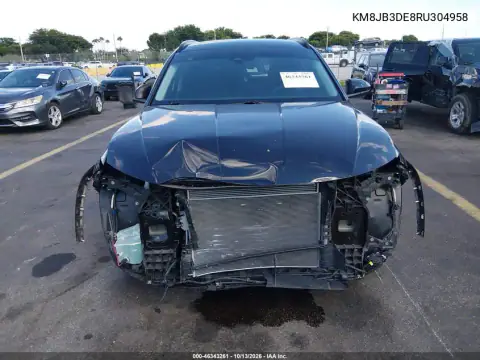 KM8JB3DE8RU304958 — 2024 Hyundai Tucson, Передняя часть, фото до ремонта