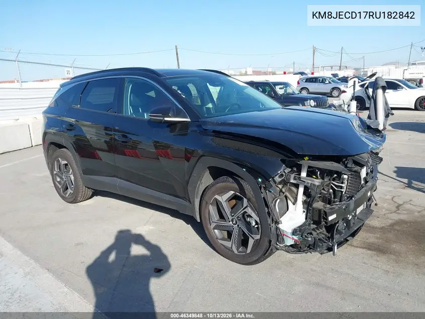 KM8JECD17RU182842 — 2024 Hyundai Tucson, фото 2 с аукциона IAAI, Повреждение двигателя