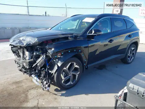 KM8JECD17RU182842 — 2024 Hyundai Tucson, фото 3 с аукциона IAAI, Повреждение двигателя