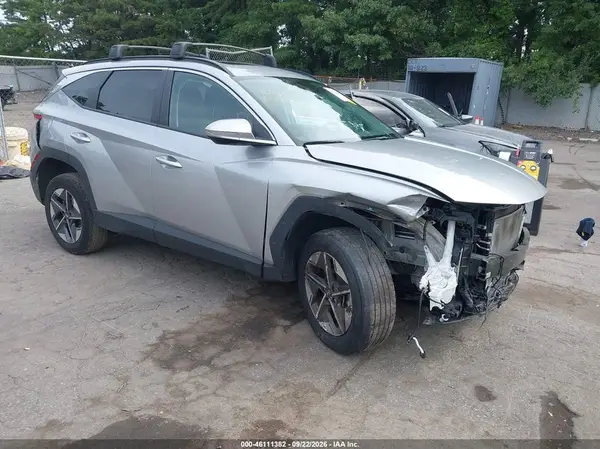 5NMJCCDE7SH605395 — 2025 Hyundai Tucson, Передняя часть (Front & Rear), фото до ремонта