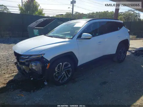 2025 Hyundai Tucson Hybrid Limited VIN KM8JEDD15SU250065 фото 3