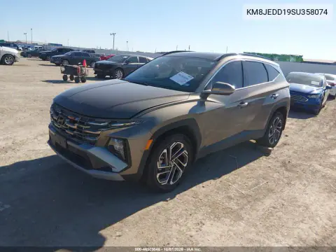 2025 Hyundai Tucson Hybrid Limited VIN KM8JEDD19SU358074 фото 3