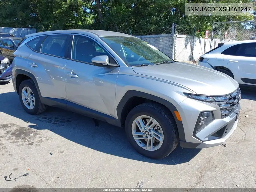 2025 Hyundai Tucson Se VIN 5NMJACDEXSH468247 фото 2
