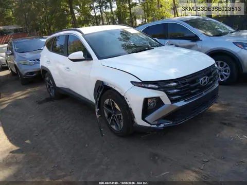 3KMJB3DE3SE023513 — 2025 Hyundai Tucson, Сзади, фото до ремонта