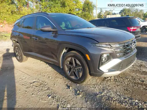 KM8JCDD14SU339745 — 2025 Hyundai Tucson, Сзади, фото до ремонта