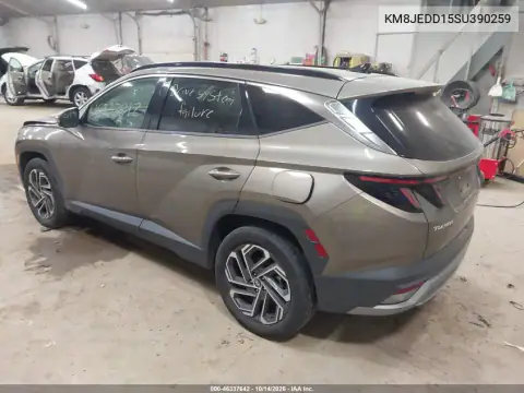 KM8JEDD15SU390259 — 2025 Hyundai Tucson, фото 4 с аукциона IAAI, Передняя часть слева