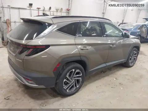 KM8JEDD15SU390259 — 2025 Hyundai Tucson, фото 5 с аукциона IAAI, Передняя часть слева