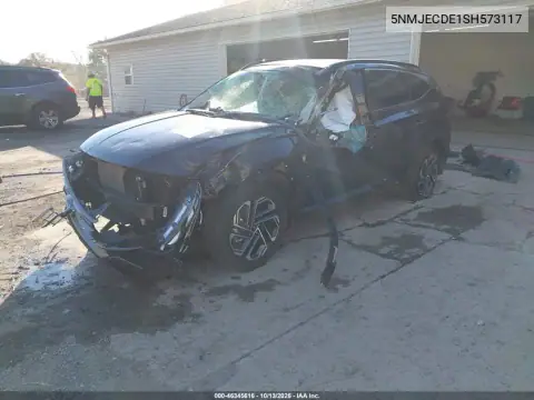 5NMJECDE1SH573117 — 2025 Hyundai Tucson, фото 2 с аукциона IAAI, Биологическая опасность