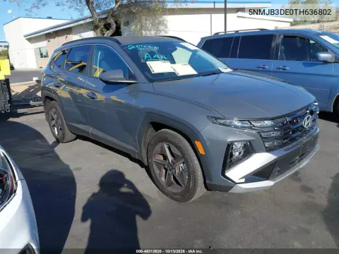 5NMJB3DE0TH636802 — 2026 Hyundai Tucson, Сзади слева, фото до ремонта