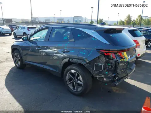 2026 Hyundai Tucson Sel VIN 5NMJB3DE0TH636802 фото 4