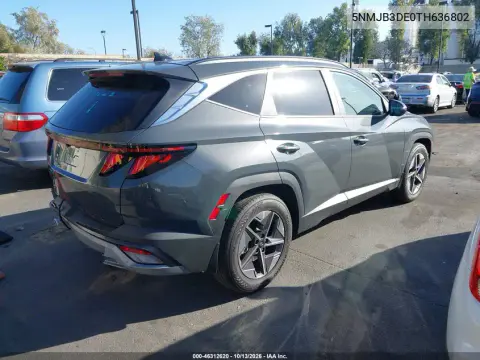 2026 Hyundai Tucson Sel VIN 5NMJB3DE0TH636802 фото 5