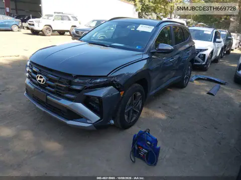 2026 Hyundai Tucson Sel VIN 5NMJBCDE3TH669728 фото 3
