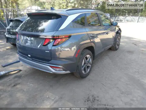 2026 Hyundai Tucson Sel VIN 5NMJBCDE3TH669728 фото 5