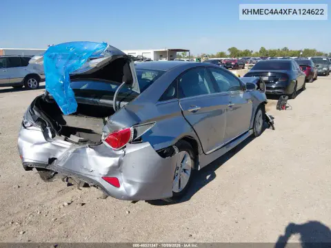 2015 Hyundai Sonata Cv2 VIN KMHEC4A4XFA124622 фото 4