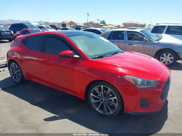 KMHTG6AF7KU003290 — 2019 Hyundai Veloster 2.0 Premium, Пожар салона (Interior Burn), фото до ремонта