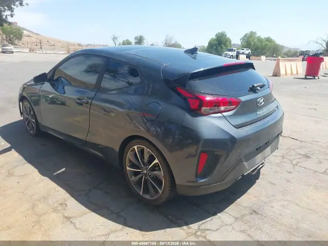 KMHTG6AF7KU012474 — 2019 Hyundai Veloster 2.0 Premium, фото 3 с аукциона IAAI 29.09.2026, Правый бок