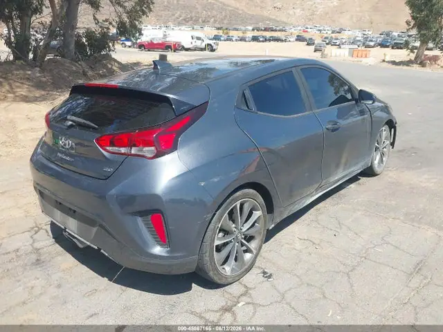 KMHTG6AF7KU012474 — 2019 Hyundai Veloster 2.0 Premium, фото 4 с аукциона IAAI 29.09.2026, Правый бок