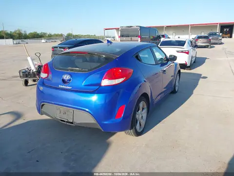 2014 Hyundai Veloster Base W/black VIN KMHTC6AD6EU211210 фото 4