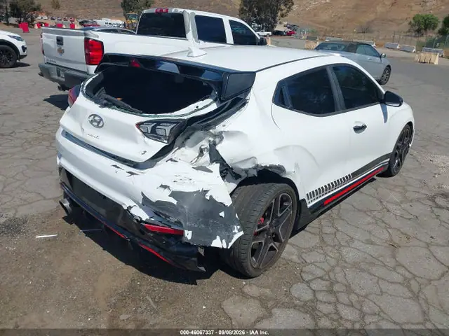 2021 Hyundai VELOSTER N VIN KMHT36AH2MU010955 фото 4
