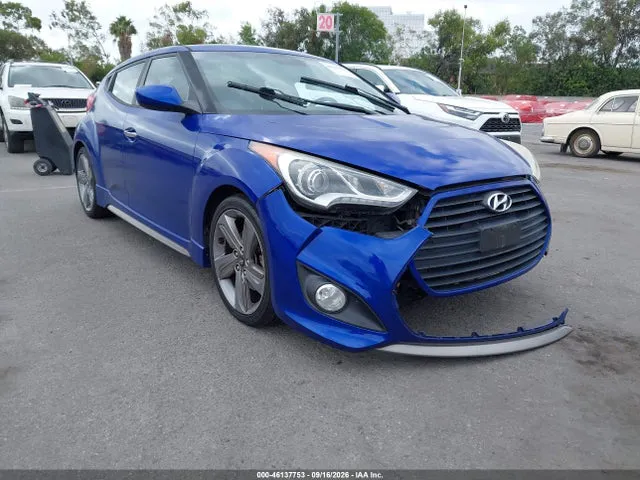 2015 Hyundai Veloster Turbo R-spec VIN KMHTC6AE5FU224637 фото 1