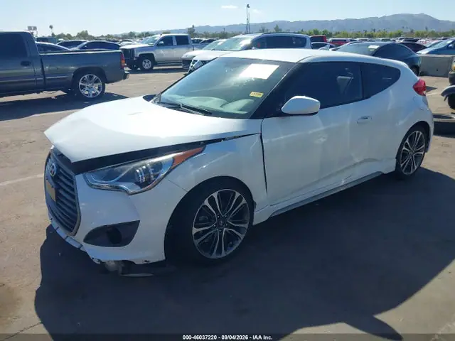 2016 Hyundai Veloster Turbo R-spec VIN KMHTC6AE3GU265916 фото 2