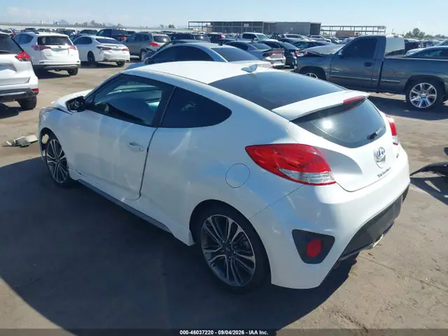 2016 Hyundai Veloster Turbo R-spec VIN KMHTC6AE3GU265916 фото 3