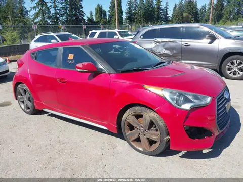 2014 Hyundai Veloster Turbo W/black VIN KMHTC6AE5EU200952 фото 1