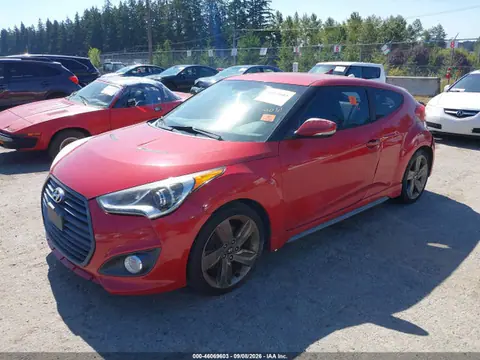 2014 Hyundai Veloster Turbo W/black VIN KMHTC6AE5EU200952 фото 2