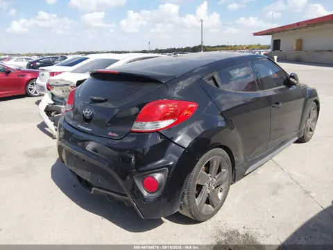 2014 Hyundai Veloster Turbo W/black VIN KMHTC6AE3EU198084 фото 4