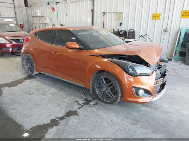 2015 Hyundai Veloster Turbo VIN KMHTC6AE7FU225062 фото 1