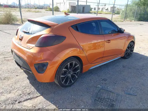 2015 Hyundai Veloster Turbo VIN KMHTC6AE6FU226008 фото 4