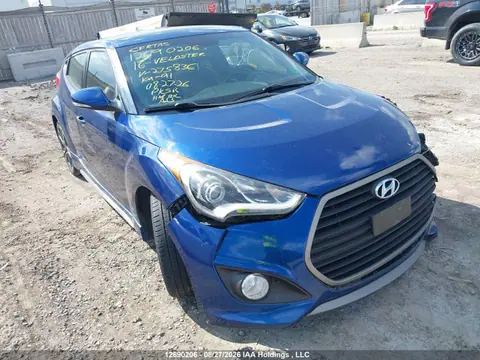2016 Hyundai Veloster Turbo VIN KMHTC6AE0GU275836 фото 1