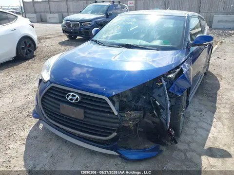 2016 Hyundai Veloster Turbo VIN KMHTC6AE0GU275836 фото 2