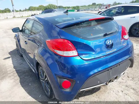 2016 Hyundai Veloster Turbo VIN KMHTC6AE0GU275836 фото 3