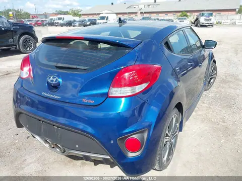 2016 Hyundai Veloster Turbo VIN KMHTC6AE0GU275836 фото 4
