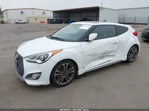2016 Hyundai Veloster Turbo VIN KMHTC6AE5GU283835 фото 2