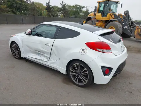 2016 Hyundai Veloster Turbo VIN KMHTC6AE5GU283835 фото 3