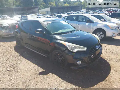 KMHTC6AE6DU177549 — 2013 Hyundai Veloster, Естественный износ, фото до ремонта