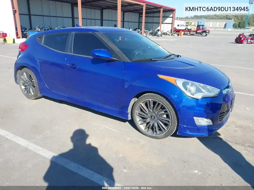2013 Hyundai Veloster Re:mix VIN KMHTC6AD9DU134945 фото 2