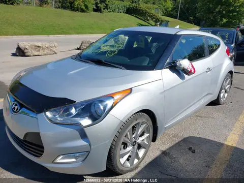 2016 Hyundai Veloster VIN KMHTC6AD9GU265071 фото 2