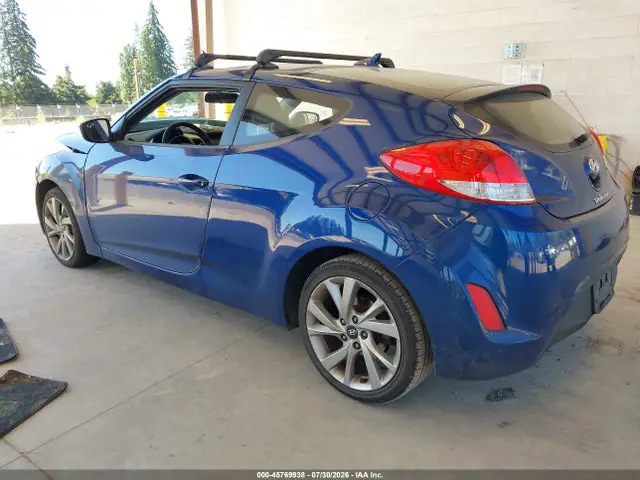 KMHTC6AD7GU277753 — 2016 Hyundai Veloster, фото 3 с аукциона IAAI 30.09.2026, Передняя часть