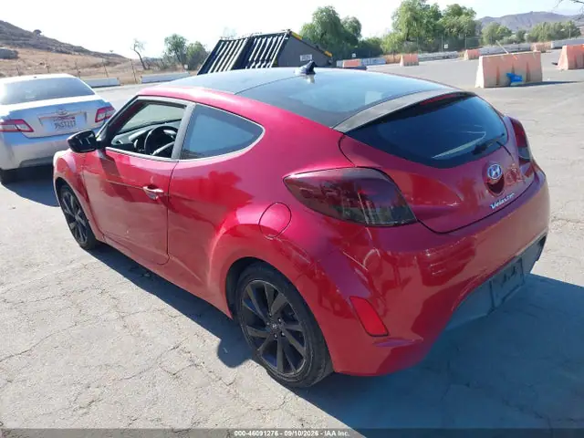 2017 Hyundai Veloster VIN KMHTC6AD5HU311271 фото 3
