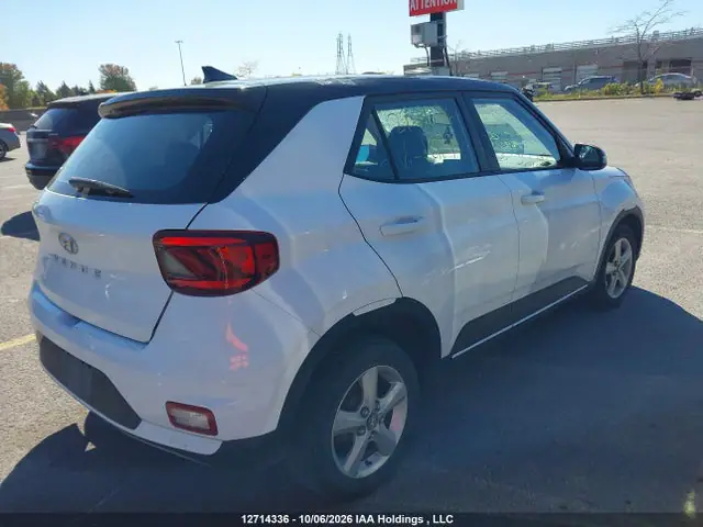 2021 Hyundai Venue Essential Auto Ivt With Two-tone Body Colour VIN KMHRB8A32MU109692 фото 4