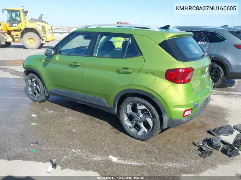 2022 Hyundai Venue Sel VIN KMHRC8A37NU160605 фото 4