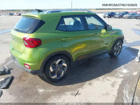 2022 Hyundai Venue Sel VIN KMHRC8A37NU160605 фото 5