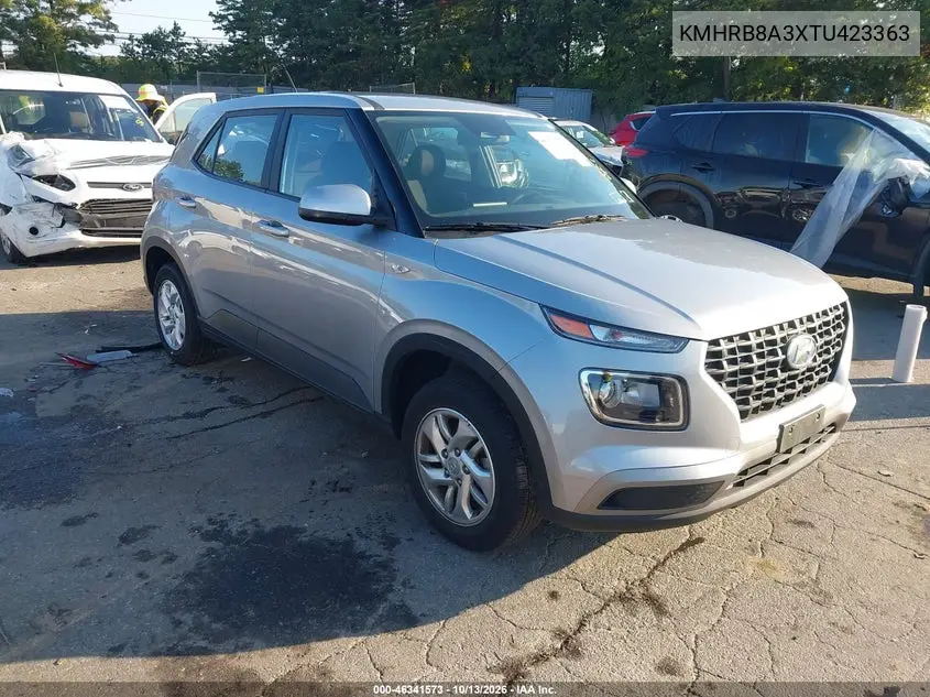 2026 Hyundai Venue Se VIN KMHRB8A3XTU423363 фото 2