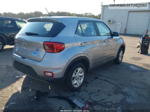 2026 Hyundai Venue Se VIN KMHRB8A3XTU423363 фото 5