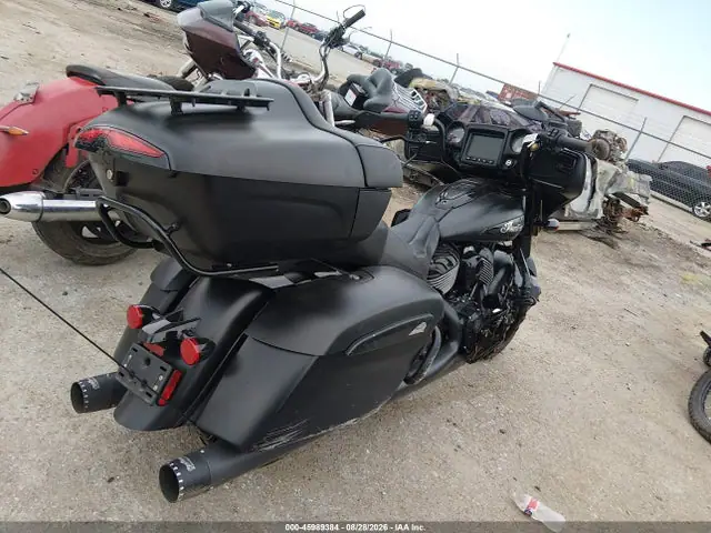 56KTKDBB2M3401206 — 2021 Indian Motorcycle Co. Roadmaster Dark Horse, фото 4 с аукциона IAAI 30.09.2026, Передняя часть справа