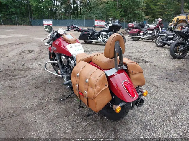 56KMSA009F3100469 — 2015 Indian Motorcycle Co. Scout Abs, фото 3 с аукциона IAAI 13.10.2026, Передняя часть