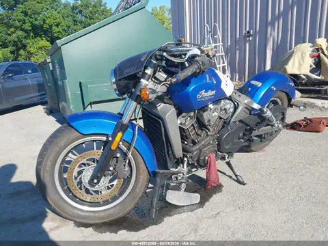 2018 INDIAN MOTORCYCLE CO. Scout Abs VIN 56KMSA003J3129278 фото 2